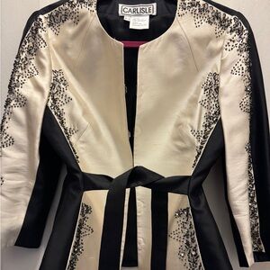 Carlisle Vintage Silk Evening Jacket
